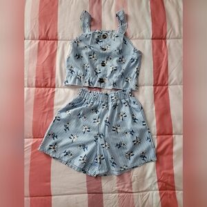 Top ans short set outfit